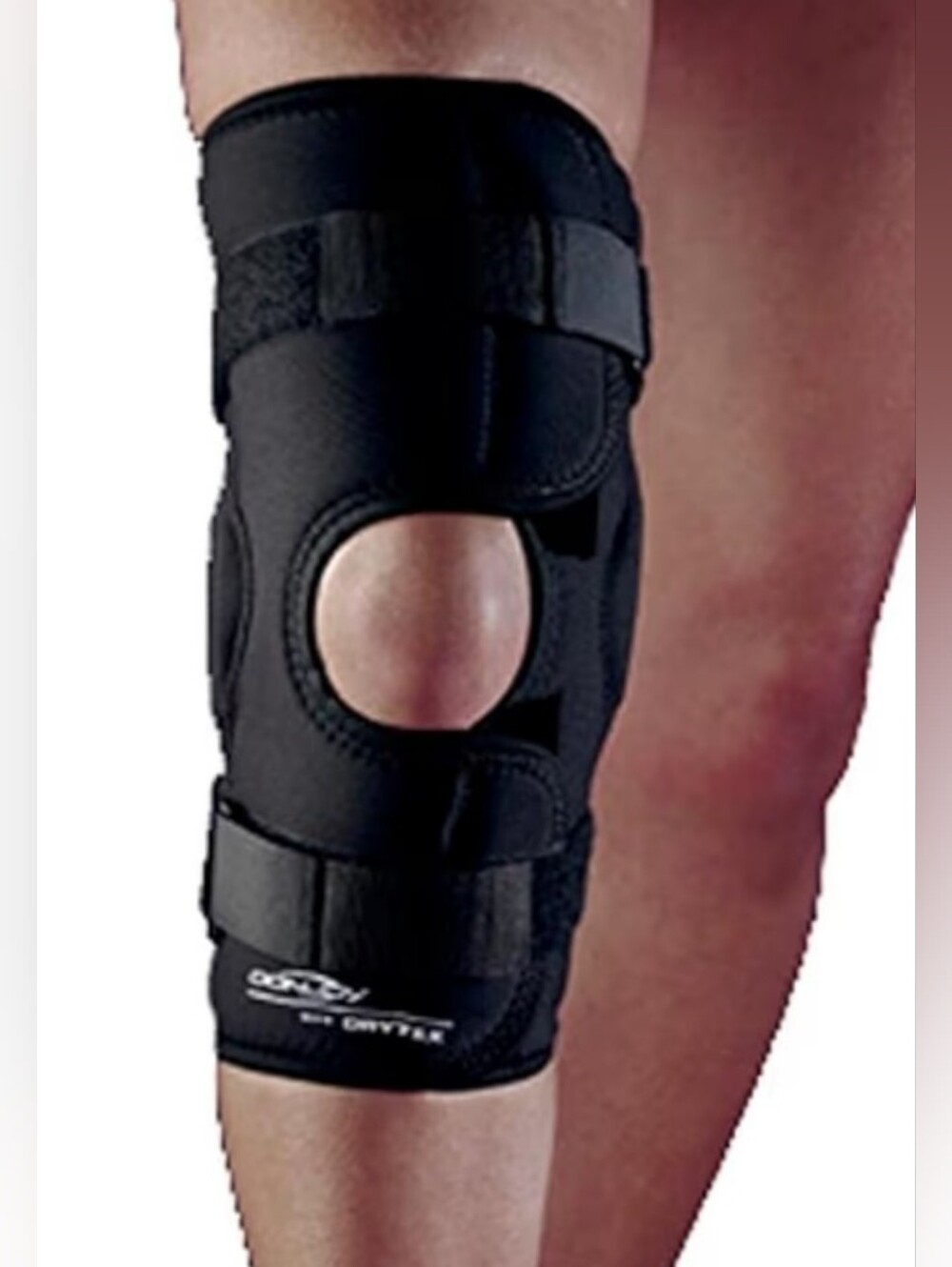 Sport Hinged Knee Wraparound, Adjustable Fit with Durable Bilateral